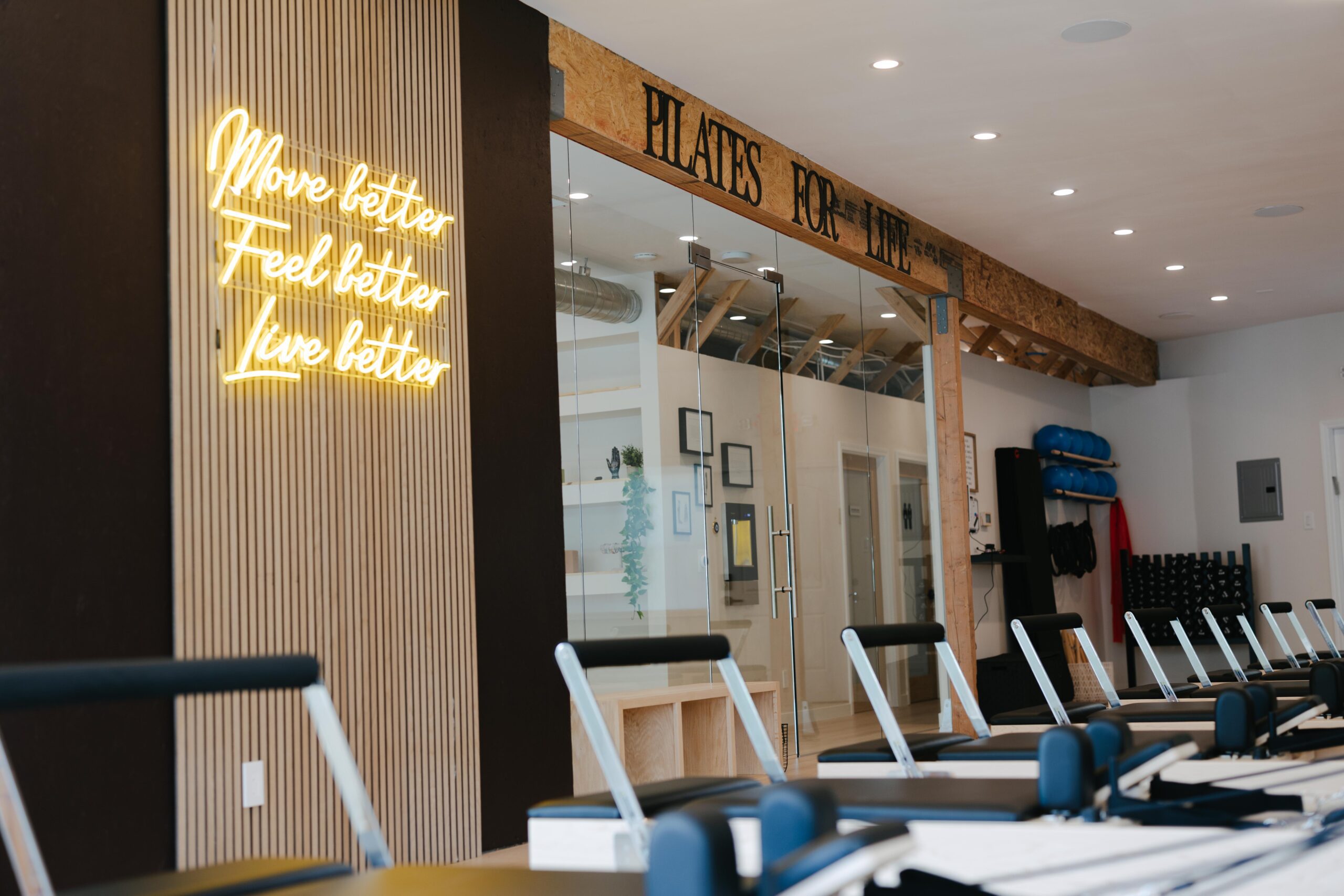 Boutique reformer Pilates session at YA FIT Pilates near Encino and Woodland Hills