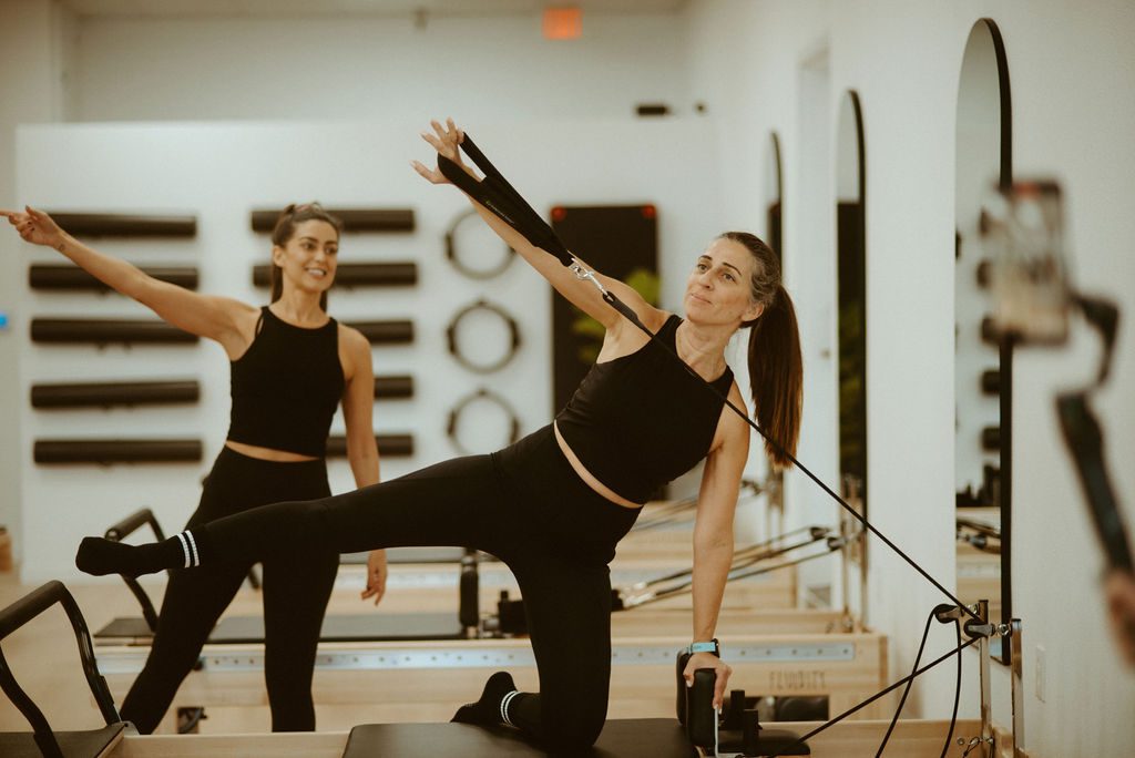 Private Pilates one-on-one session at YA FIT Pilates Tarzana