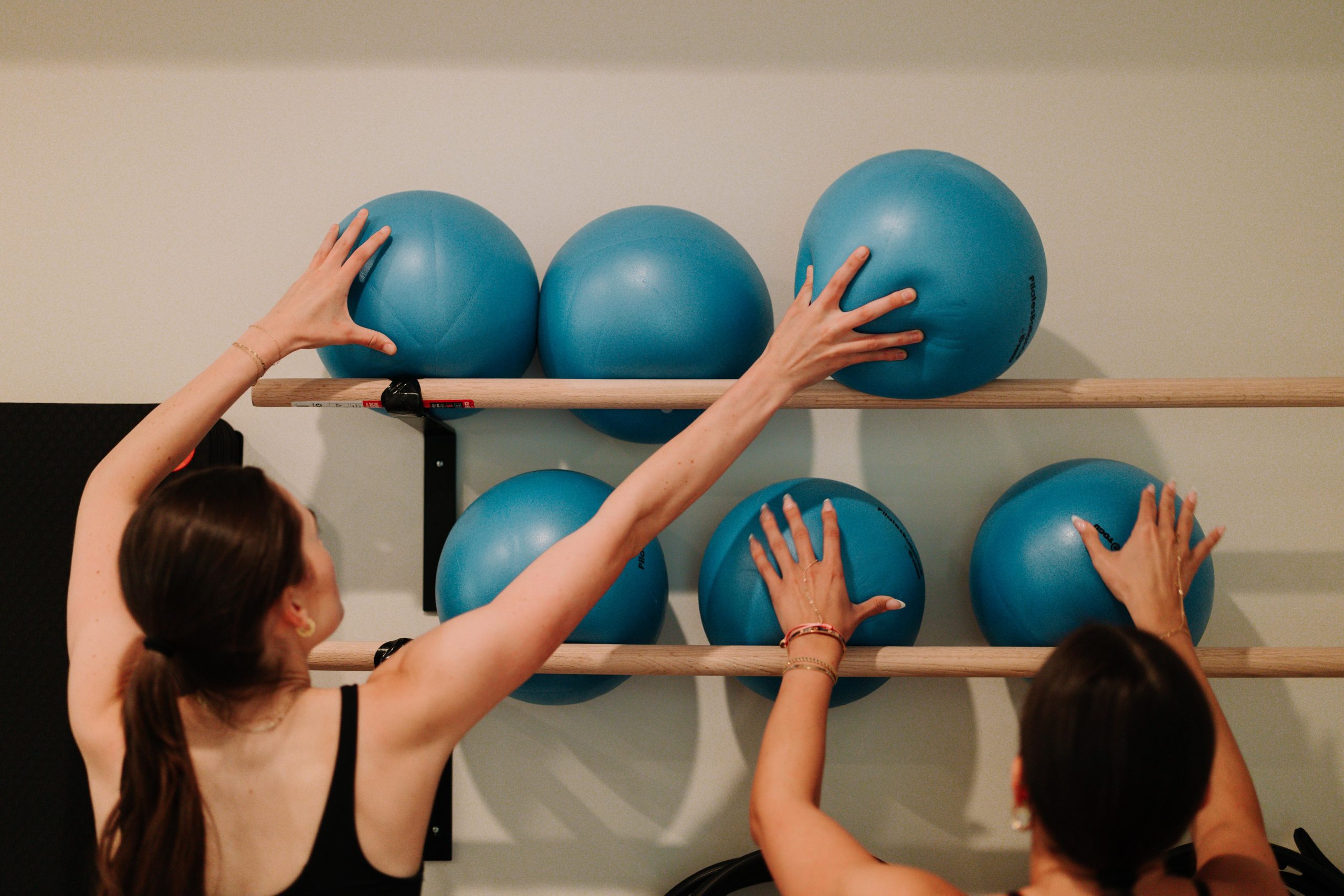 YA FIT clients reaching