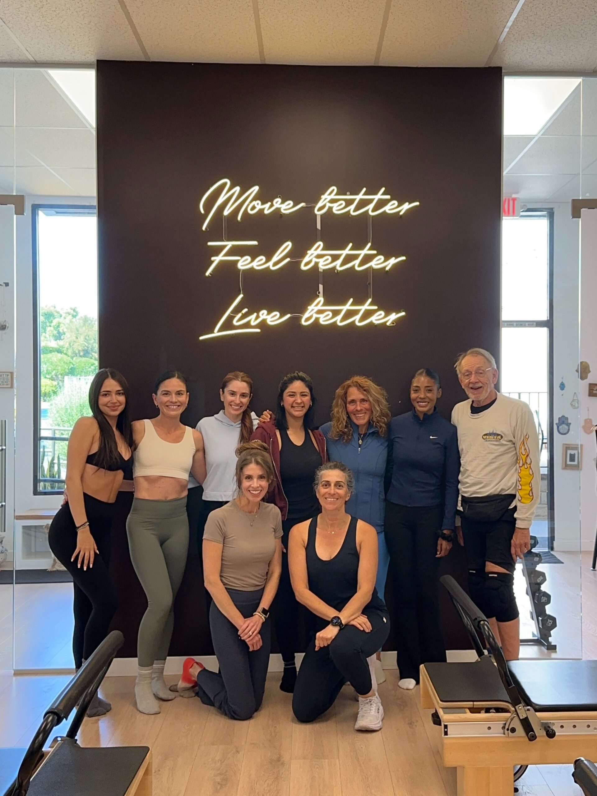 YA FIT Pilates Mat Teacher Training Graduates